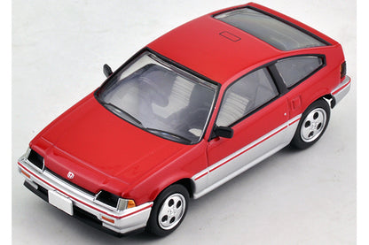 Mô hình xe Tomyca Limited Vintage TLV 1:64 Honda Ballade Sports CR-X 1.5i (red/silver) | LV-N124a