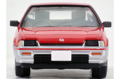 Mô hình xe Tomyca Limited Vintage TLV 1:64 Honda Ballade Sports CR-X 1.5i (red/silver) | LV-N124a