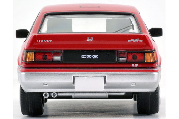 Mô hình xe Tomyca Limited Vintage TLV 1:64 Honda Ballade Sports CR-X 1.5i (red/silver) | LV-N124a