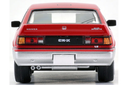 Mô hình xe Tomyca Limited Vintage TLV 1:64 Honda Ballade Sports CR-X 1.5i (red/silver) | LV-N124a