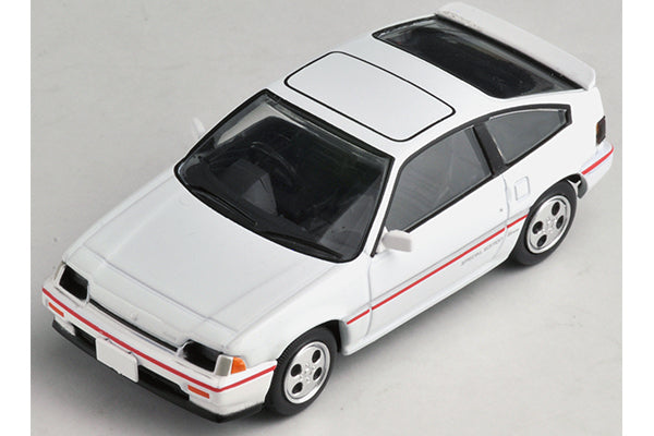 Mô hình xe Tomyca Limited Vintage TLV 1:64 Honda Ballade Sports CR-X 1.5i Special Edition (white) | LV-N124b