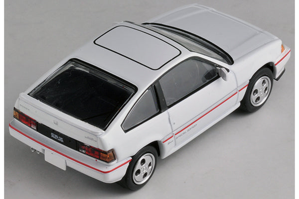 Mô hình xe Tomyca Limited Vintage TLV 1:64 Honda Ballade Sports CR-X 1.5i Special Edition (white) | LV-N124b
