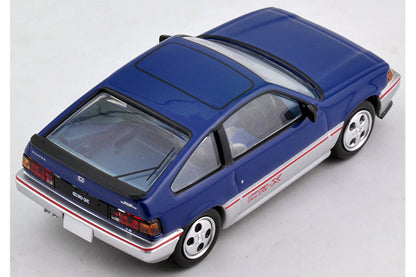 Mô hình xe Tomyca Limited Vintage TLV 1:64 Honda Ballade Sports CR-X 1.5i (Blue/Silver) | LV-N124c