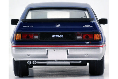 Mô hình xe Tomyca Limited Vintage TLV 1:64 Honda Ballade Sports CR-X 1.5i (Blue/Silver) | LV-N124c