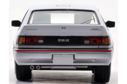 Mô hình xe Tomyca Limited Vintage TLV 1:64 Honda Ballade Sports CR-X 1.5i (white/silver) | LV-N124d