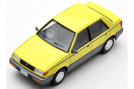Mô hình xe Tomyca Limited Vintage TLV 1:64 Isuzu Gemini Patio (yellow) | LV-N125b