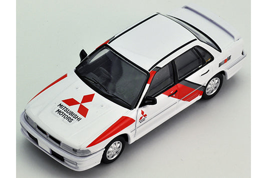 Mô hình xe Tomyca Limited Vintage TLV 1:64 Mitsubishi Galant VR-4 RS (white) | LV-N129a