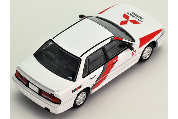 Mô hình xe Tomyca Limited Vintage TLV 1:64 Mitsubishi Galant VR-4 RS (white) | LV-N129a