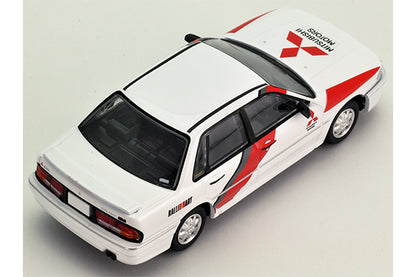 Mô hình xe Tomyca Limited Vintage TLV 1:64 Mitsubishi Galant VR-4 RS (white) | LV-N129a