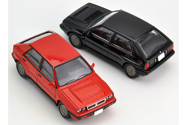 Mô hình xe Tomyca Limited Vintage TLV 1:64 Lancia Delta Integrale 16V (black) | LV-N130b