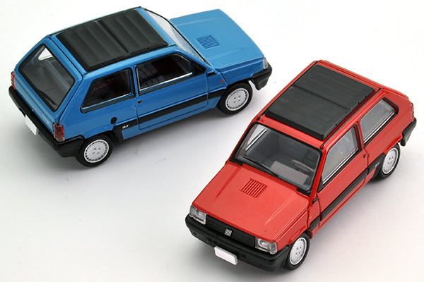 Mô hình xe Tomyca Limited Vintage TLV 1:64 Fiat Panda 1100CLX (red) 1996 model | LV-N131b