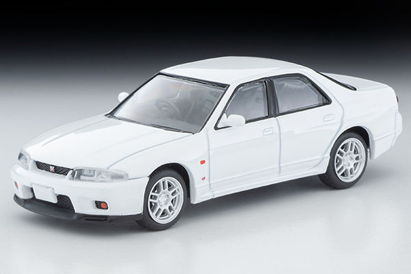 Mô hình xe Tomyca Limited Vintage TLV 1:64 Nissan Skyline GT-R Autech Version 40th ANNIVERSARY (white) 1998 model | LV-N151c
