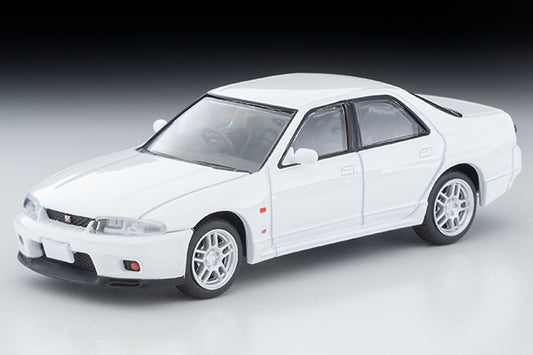 Mô hình xe Tomyca Limited Vintage TLV 1:64 Nissan Skyline GT-R Autech Version 40th ANNIVERSARY (white) 1998 model | LV-N151c