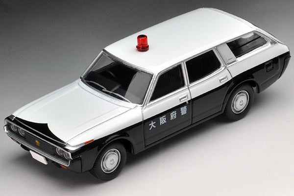 Mô hình xe Tomyca Limited Vintage TLV 1:64 Crown Van Police Car Osaka Prefectural Police | LV-N164a