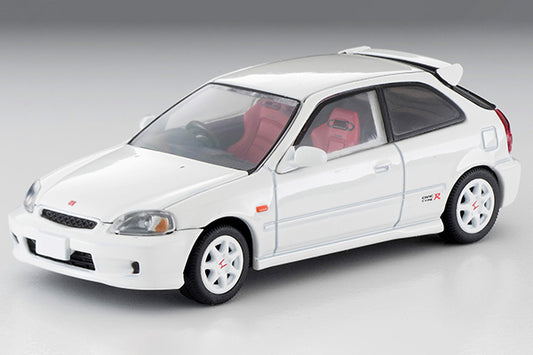 Mô hình xe Tomyca Limited Vintage TLV 1:64 Honda Civic Type R 1999 model (white) | LV-N165c