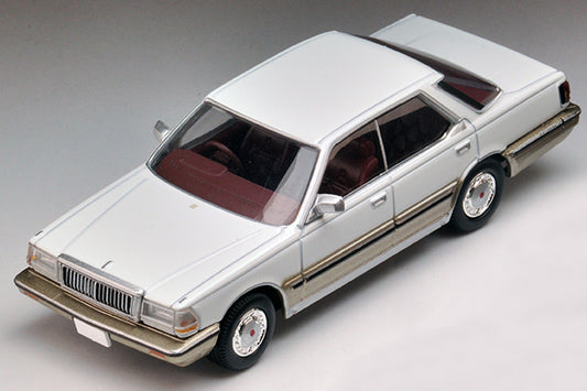 Mô hình xe Tomyca Limited Vintage TLV 1:64 Nissan Cedric V30 Turbo Brougham (white/gold) | LV-N168a