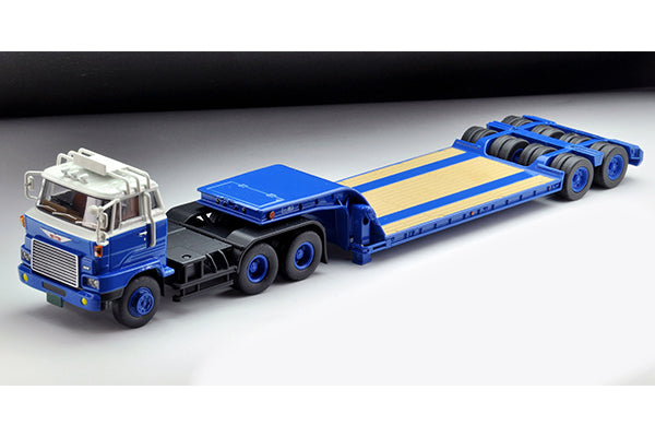 Mô hình xe Tomyca Limited Vintage TLV 1:64 Hino HH341 Heavy equipment transport trailer (Tokyu TD302) | LV-N173a