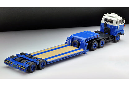 Mô hình xe Tomyca Limited Vintage TLV 1:64 Hino HH341 Heavy equipment transport trailer (Tokyu TD302) | LV-N173a