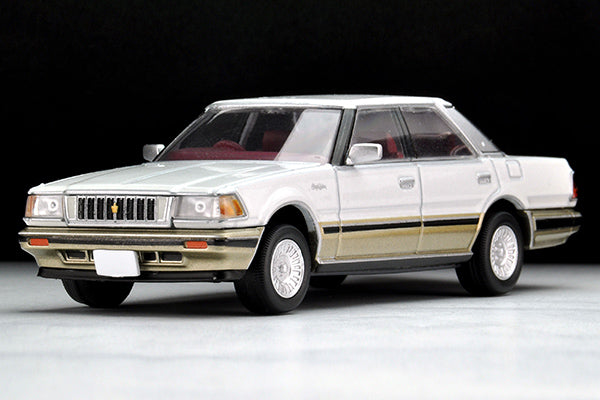 Mô hình xe Tomyca Limited Vintage TLV 1:64 Crown HT Royal Saloon (Pearl/Gold) | LV-N175b
