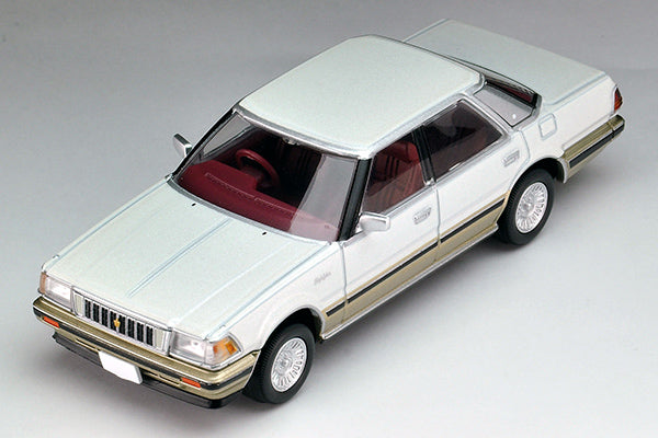 Mô hình xe Tomyca Limited Vintage TLV 1:64 Crown HT Royal Saloon (Pearl/Gold) | LV-N175b