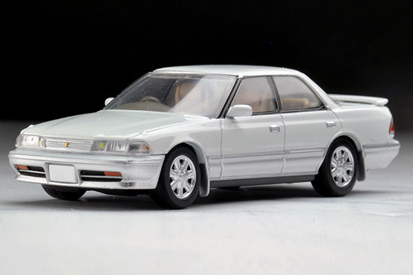 Mô hình xe Tomyca Limited Vintage TLV 1:64 Toyota Mark II 2.5GT Twin Turbo (White/Silver) | LV-N178b