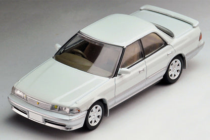 Mô hình xe Tomyca Limited Vintage TLV 1:64 Toyota Mark II 2.5GT Twin Turbo (White/Silver) | LV-N178b