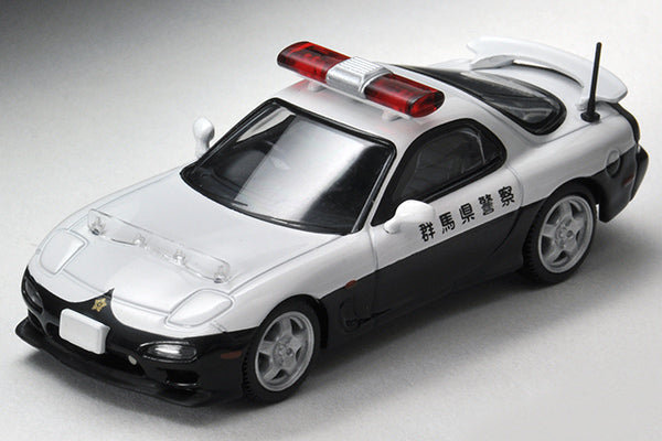 Mô hình xe Tomyca Limited Vintage TLV 1:64 Mazda RX-7 Patrol Car | LV-N180a