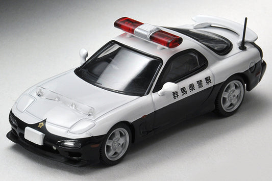 Mô hình xe Tomyca Limited Vintage TLV 1:64 Mazda RX-7 Patrol Car | LV-N180a