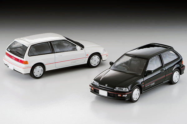 Mô hình xe Tomyca Limited Vintage TLV 1:64 Honda Civic SiR-II (green) | LV-N182a