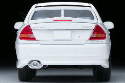 Mô hình xe Tomyca Limited Vintage TLV 1:64 Mitsubishi Lancer RS Evolution IV (white) | LV-N186c