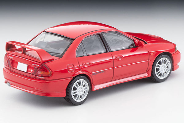 Mô hình xe Tomyca Limited Vintage TLV 1:64 Mitsubishi Lancer GSR Evolution IV (red) | LV-N186d