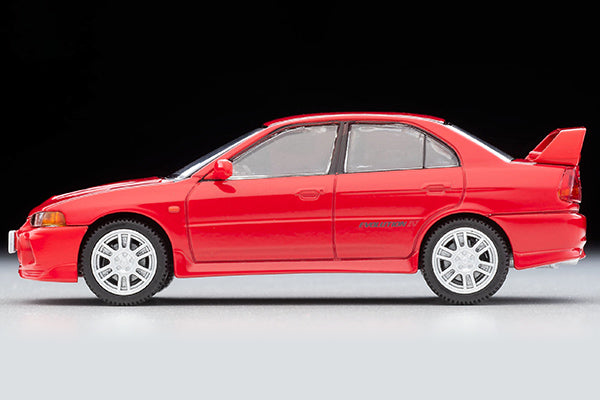Mô hình xe Tomyca Limited Vintage TLV 1:64 Mitsubishi Lancer GSR Evolution IV (red) | LV-N186d