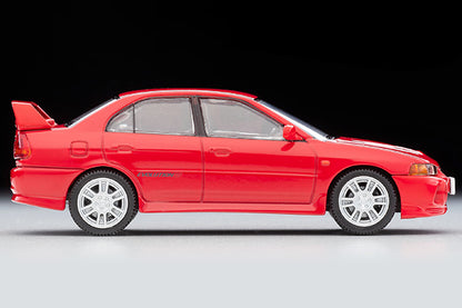 Mô hình xe Tomyca Limited Vintage TLV 1:64 Mitsubishi Lancer GSR Evolution IV (red) | LV-N186d