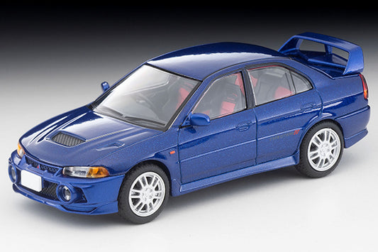 Mô hình xe Tomyca Limited Vintage TLV 1:64 Mitsubishi Lancer GSR Evolution IV (navy) | LV-N186e