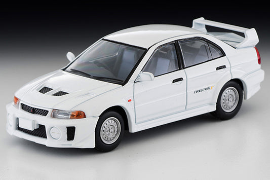 Mô hình xe Tomyca Limited Vintage TLV 1:64 Mitsubishi Lancer RS Evolution V (white) | LV-N187c