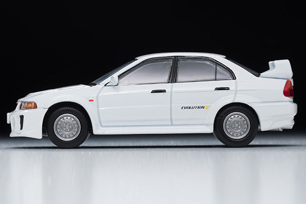 Mô hình xe Tomyca Limited Vintage TLV 1:64 Mitsubishi Lancer RS Evolution V (white) | LV-N187c