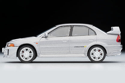 Mô hình xe Tomyca Limited Vintage TLV 1:64 Mitsubishi Lancer GSR Evolution V (silver) | LV-N187d