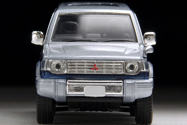 Mô hình xe Tomyca Limited Vintage TLV 1:64 Pajero Super Exceed Z (silver/blue) | LV-N189b