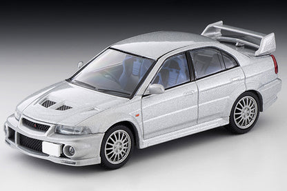 Mô hình xe Tomyca Limited Vintage TLV 1:64 Mitsubishi Lancer GSR Evolution VI (silver) | LV-N190d
