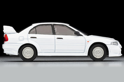 Mô hình xe Tomyca Limited Vintage TLV 1:64 Mitsubishi Lancer RS Evolution VI (white) | LV-N190e