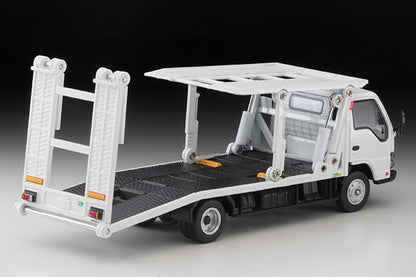 Mô hình xe Tomyca Limited Vintage TLV 1:64 Isuzu Elf Hanamidai Automobile Safety Loader Big Wide (White) | LV-N191a
