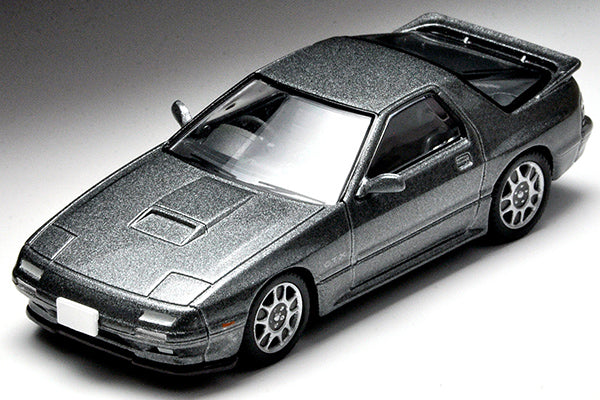 Mô hình xe Tomyca Limited Vintage TLV 1:64 Mazda Savanna RX-7 GT-X 1989 model (gray) | LV-N192a