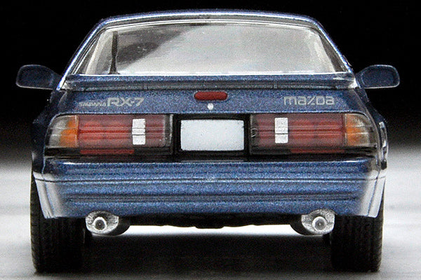 Mô hình xe Tomyca Limited Vintage TLV 1:64 Mazda Savanna RX-7 GT-X 1989 model (blue) | LV-N192b