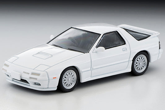 Mô hình xe Tomyca Limited Vintage TLV 1:64 Mazda Savanna RX-7 Infini (white) | LV-N192c