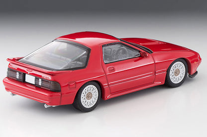 Mô hình xe Tomyca Limited Vintage TLV 1:64 Mazda Savanna RX-7 GT-X 1990 model (red) | LV-N192d