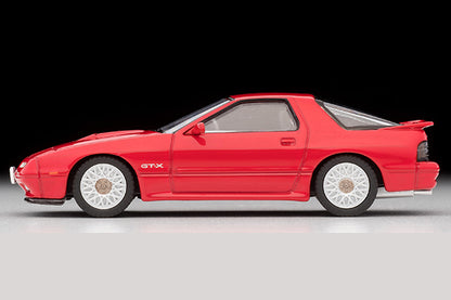 Mô hình xe Tomyca Limited Vintage TLV 1:64 Mazda Savanna RX-7 GT-X 1990 model (red) | LV-N192d
