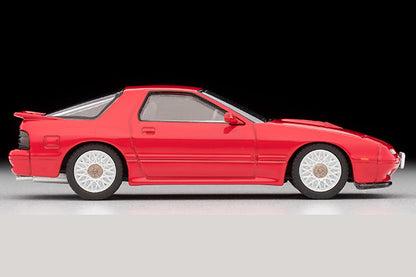 Mô hình xe Tomyca Limited Vintage TLV 1:64 Mazda Savanna RX-7 GT-X 1990 model (red) | LV-N192d
