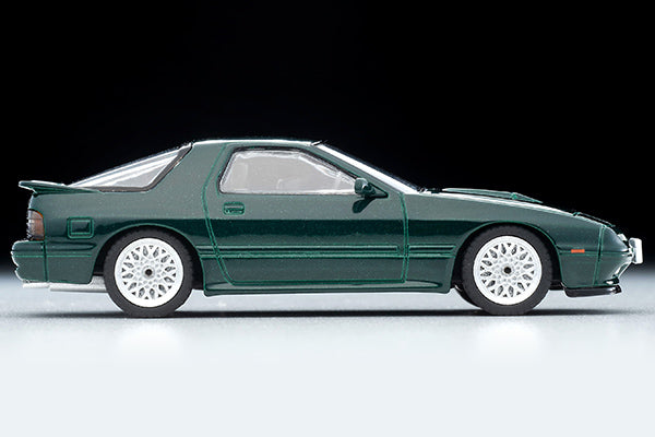 Mô hình xe Tomyca Limited Vintage TLV 1:64 Mazda Savanna RX-7 Winning Limited (green) | LV-N192f