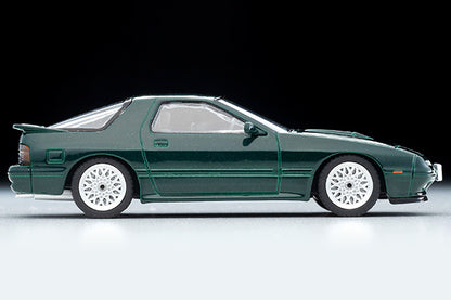 Mô hình xe Tomyca Limited Vintage TLV 1:64 Mazda Savanna RX-7 Winning Limited (green) | LV-N192f