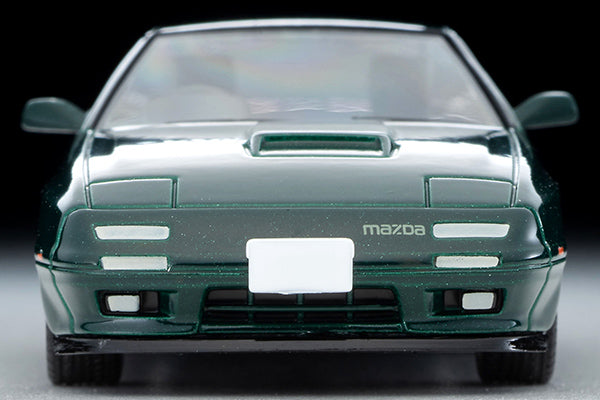 Mô hình xe Tomyca Limited Vintage TLV 1:64 Mazda Savanna RX-7 Winning Limited (green) | LV-N192f